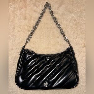 Call It Spring Black Chain Shoulder Bag